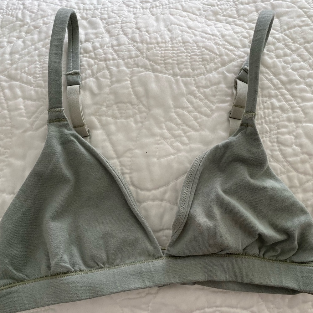 SKIMS Cotton Jersey Triangle Bralette